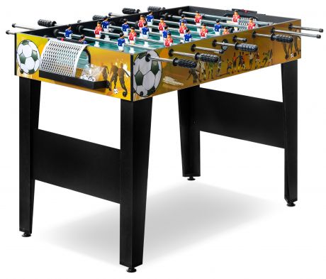 Игровой стол - футбол Flex (122x61x78.7 см, желтый)