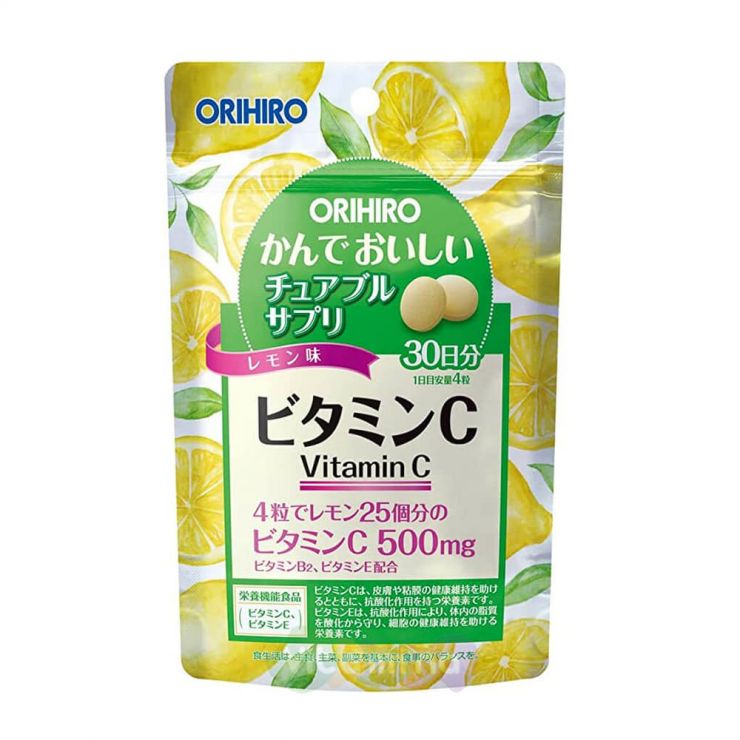 Orihiro Витамин С 500 мг, жевательные табл. 120 шт