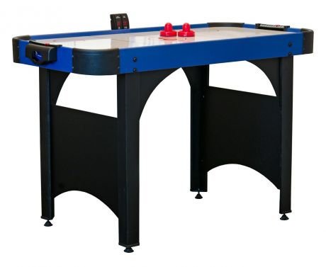 Игровой стол - аэрохоккей Nordics 4ф (синий)