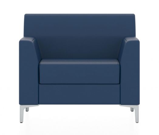Кресло Смарт (Цвет обивки синий)