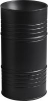Раковина напольная Kerasan Artwork Barrel 45 474331, черный матовый схема 1
