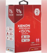 Лампа ксенон Clearlight H1 Xenon Premium+150% 2шт