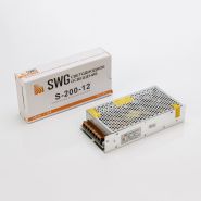 SWG блок питания для св/д лент 200W 12V S-200-12 IP20