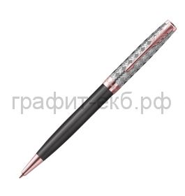 Ручка шариковая Parker Sonnet Premium Metal Grey PGT К537 2119791
