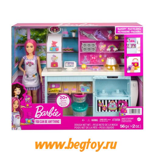 Игровой набор Barbie Кондитерская, HGB73