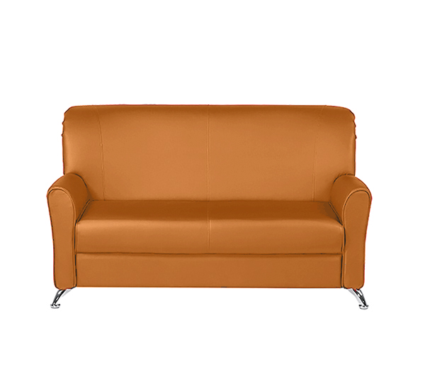Двухместный диван Европа (Цвет обивки оранжевый)