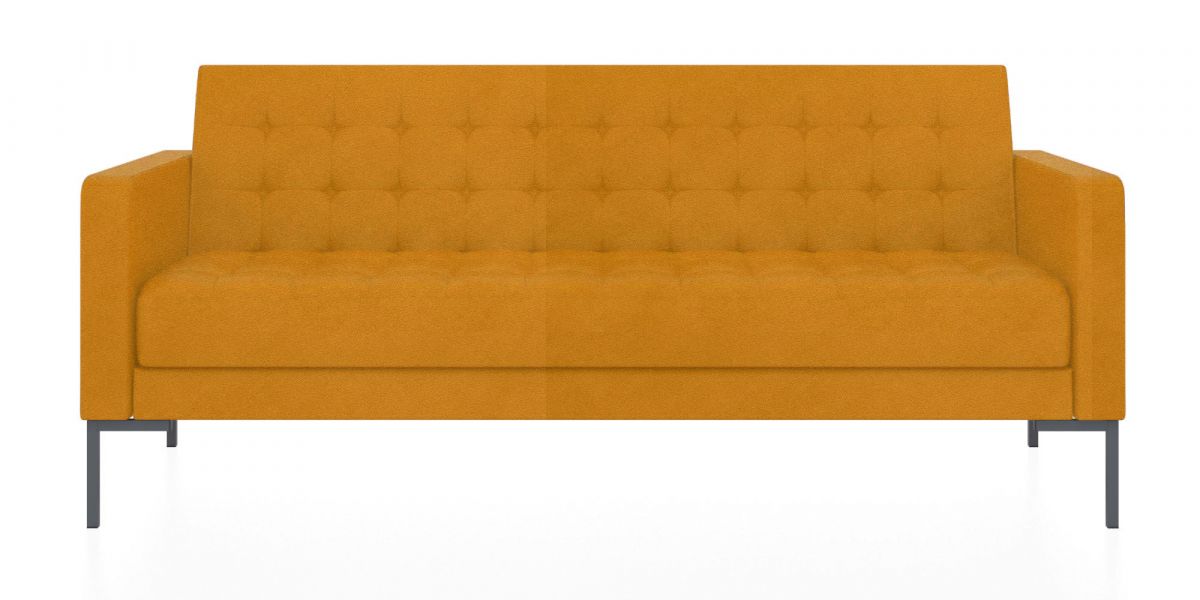 Трёхместный диван Нэкст (Цвет обивки оранжевый)