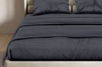 Перкаль семейный [в ассортименте] Комплект постельного белья SONNO FLORA BASIC Матовый Графит постельное белье