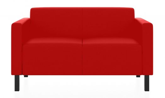 Двухместный диван Евро (Цвет обивки красный)