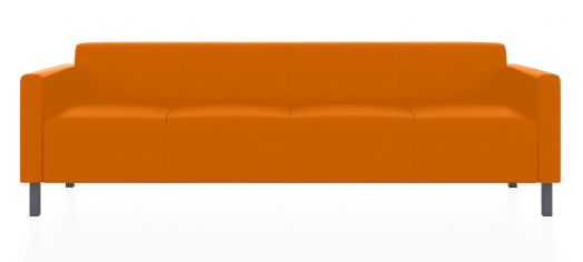 Четырехместный диван Евро (Цвет обивки оранжевый)