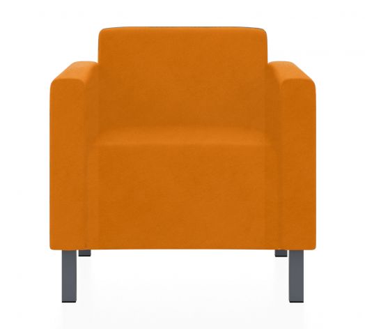 Кресло Евро (Цвет обивки оранжевый)