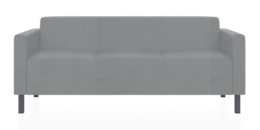 Трёхместный диван Евро (Цвет обивки серый)