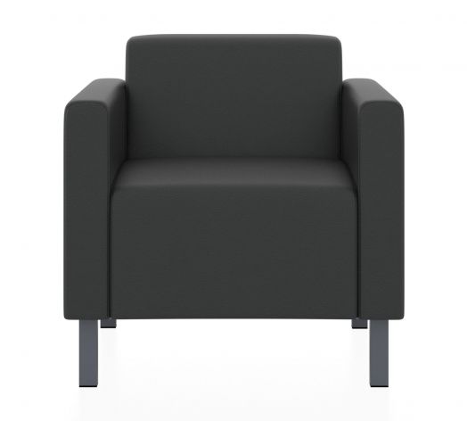 Кресло Евро (Цвет обивки чёрный)