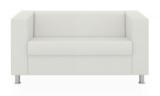 Двухместный диван Аполло (Цвет обивки белый)