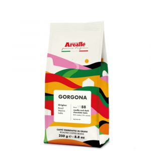 Кофе в зернах Arcaffe Gorgona 85% арабика + 15% робуста 250 г - Италия