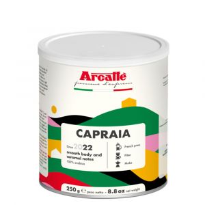 Кофе молотый Arcaffe Capraia Arabica 100% 250 г в жестяной банке - Италия