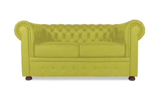 Двухместный диван Честертон (Цвет обивки жёлтый/оливково-жёлтый)
