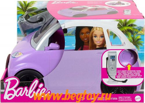 Набор игровой Barbie электромобиль HJV36