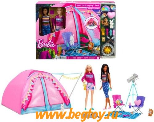 Игровой набор Barbie F963 кемпинг