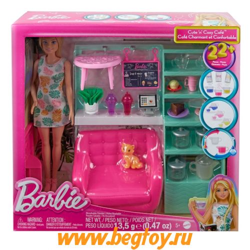 Игровой набор Barbie  HKT94 милое кафе