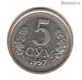 Узбекистан 5 сумов 1997