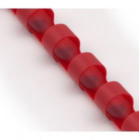 Пружины для переплета пластиковые ProfiOffice 25 мм красные (50 штук в упаковке) (арт. 60983)
