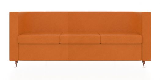 Трёхместный диван Эрго (Цвет обивки оранжевый)