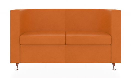 Двухместный диван Эрго (Цвет обивки оранжевый)