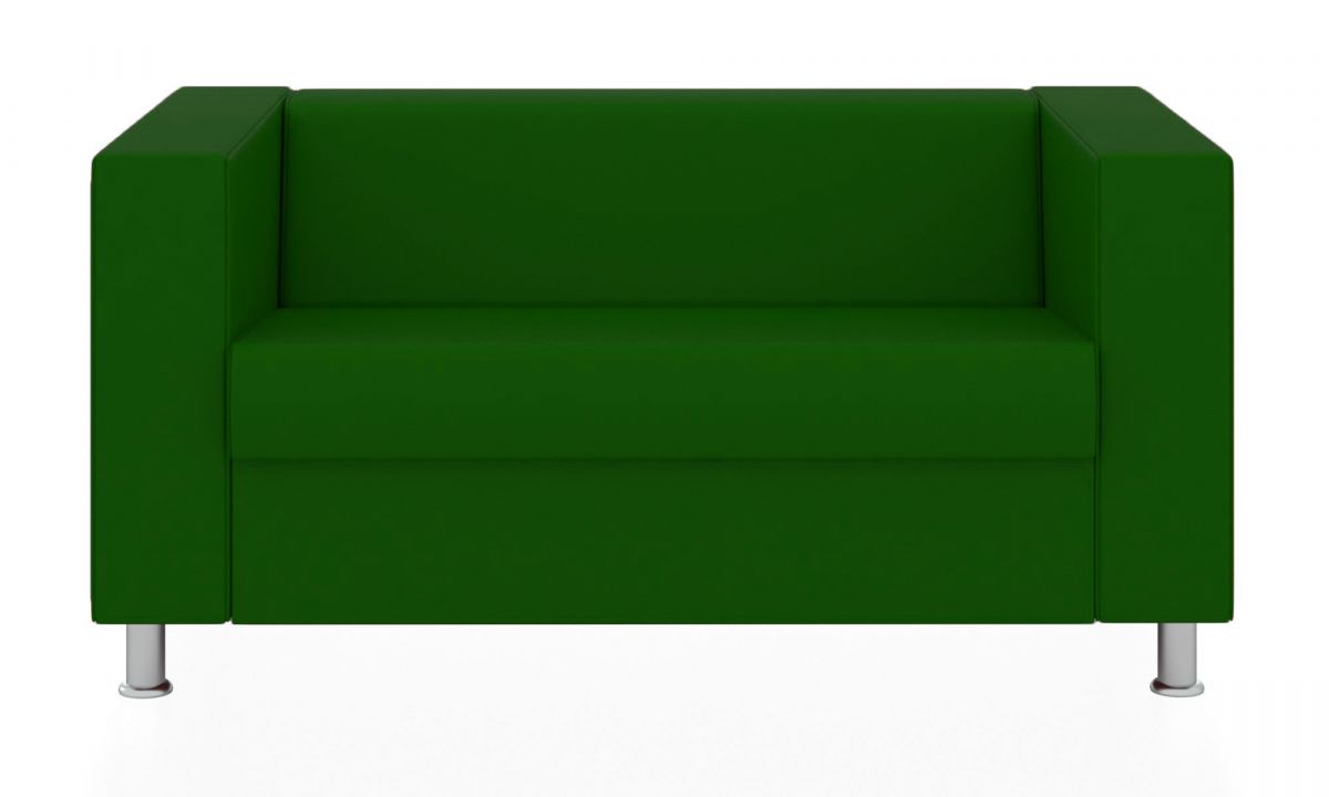 Двухместный диван Аполло (Цвет обивки зелёный)