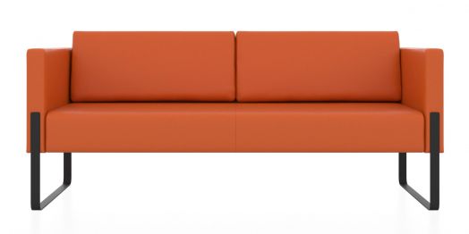 Трёхместный диван Тренд (Цвет обивки оранжевый)