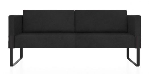 Трёхместный диван Тренд (Цвет обивки чёрный)