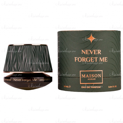 Arabian perfume Maison Asrar Never Forget Me