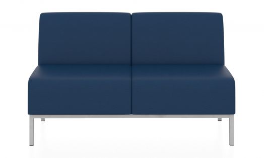Двухместный модуль 1200x620x770 Компакт (Цвет обивки синий)