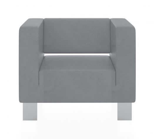 Кресло Горизонт 900x900x730 мм (Цвет обивки серый)