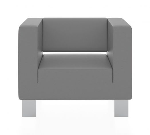 Кресло Горизонт 900x900x730 мм (Цвет обивки серый)