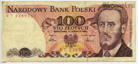 Польша 100 злотых 1986