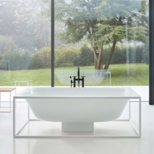 Прямоугольная отдельностоящая ванна Bette Lux Shape 3453 190х90 схема 5