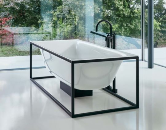Прямоугольная отдельностоящая ванна Bette Lux Shape 3453 190х90 схема 6