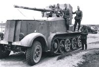 8.8 cm Flak 18 (Sfl.) auf Zugkraftwagen 12t (Sd.Kfz.8)