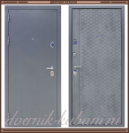 Входная металлическая дверь ТОРИНО Букле серый / Бетон 100 мм. Россия