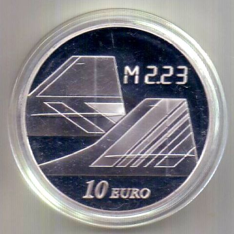 10 евро 2009 Франция Конкорд PROOF