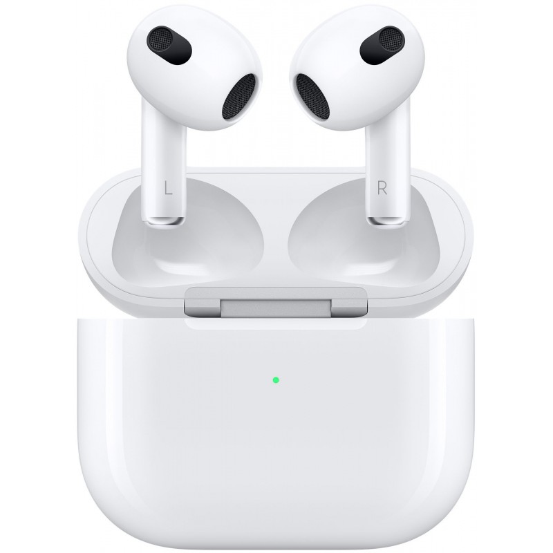 Беспроводные наушники Apple AirPods 3 (2021) в зарядном футляре, белый