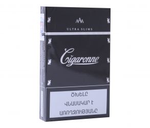 Cigaronne Ultra Slims Black