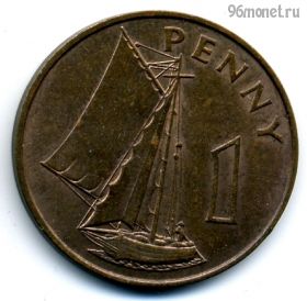 Гамбия 1 пенни 1966