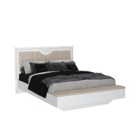 Кровать «Вилла» 1600 мягкая (с банкеткой и кроватным основанием)