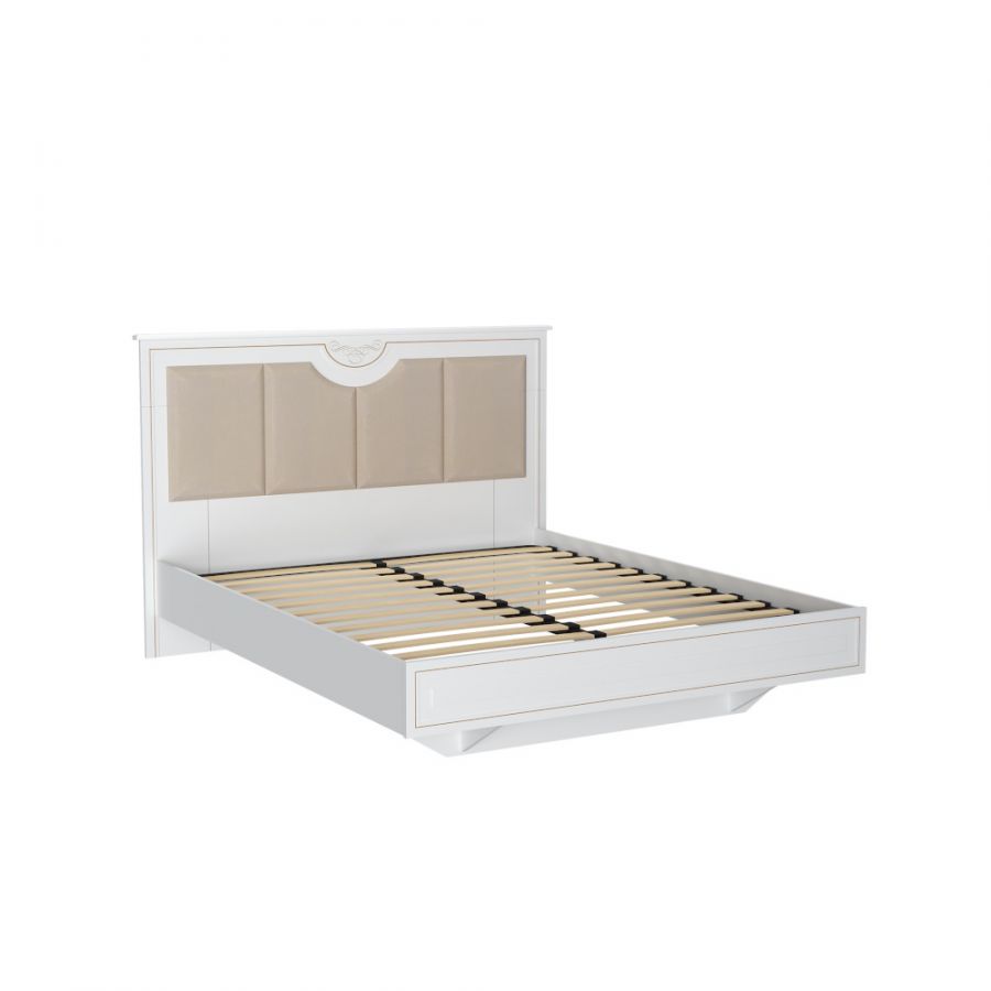 Кровать «Вилла» 1600 мягкая (с кроватным основанием)
