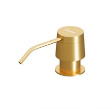 Дозатор для жидкого мыла круглый SSA-011-GS (Gold Satin, PVD, satin) - Золото сатин