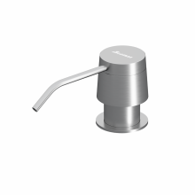 Дозатор для жидкого мыла, круглый, SSA-011-SS - Нержавеющая сталь сатин, без покрытия