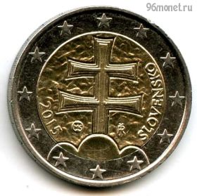 Словакия 2 евро 2015