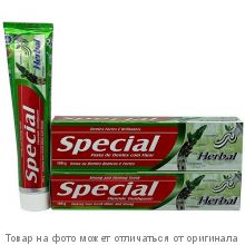 SPECIAL HERBAL зубная паста с экстрактом трав 100гр. (Индия)